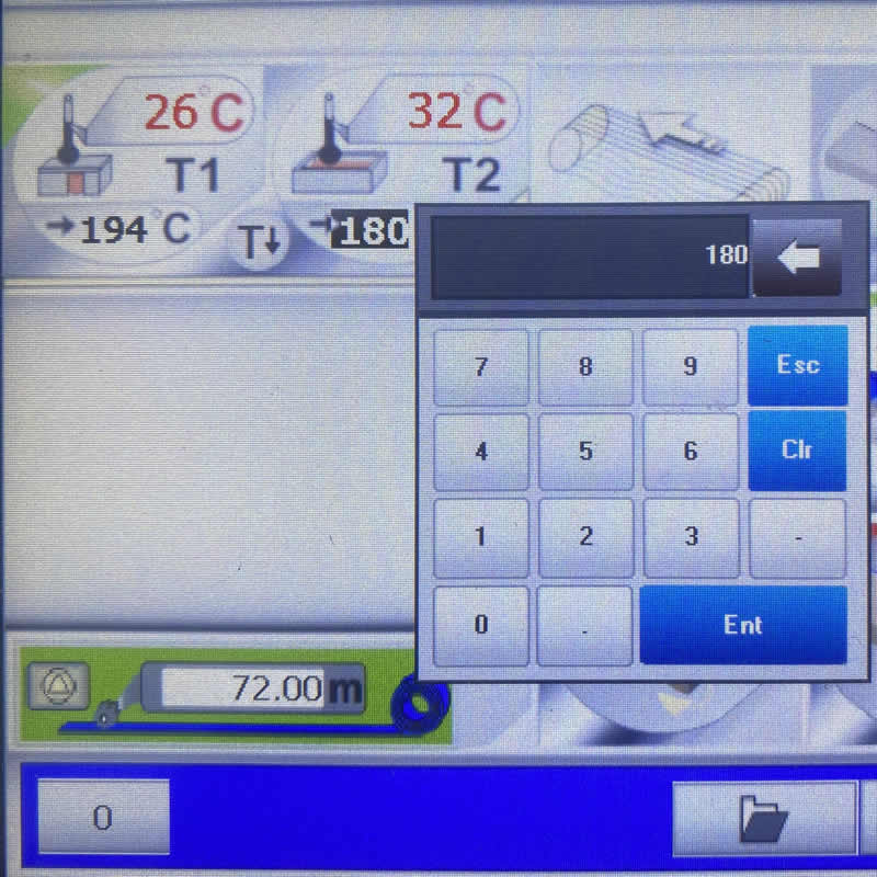 temperature controller on NikMann edgebanders