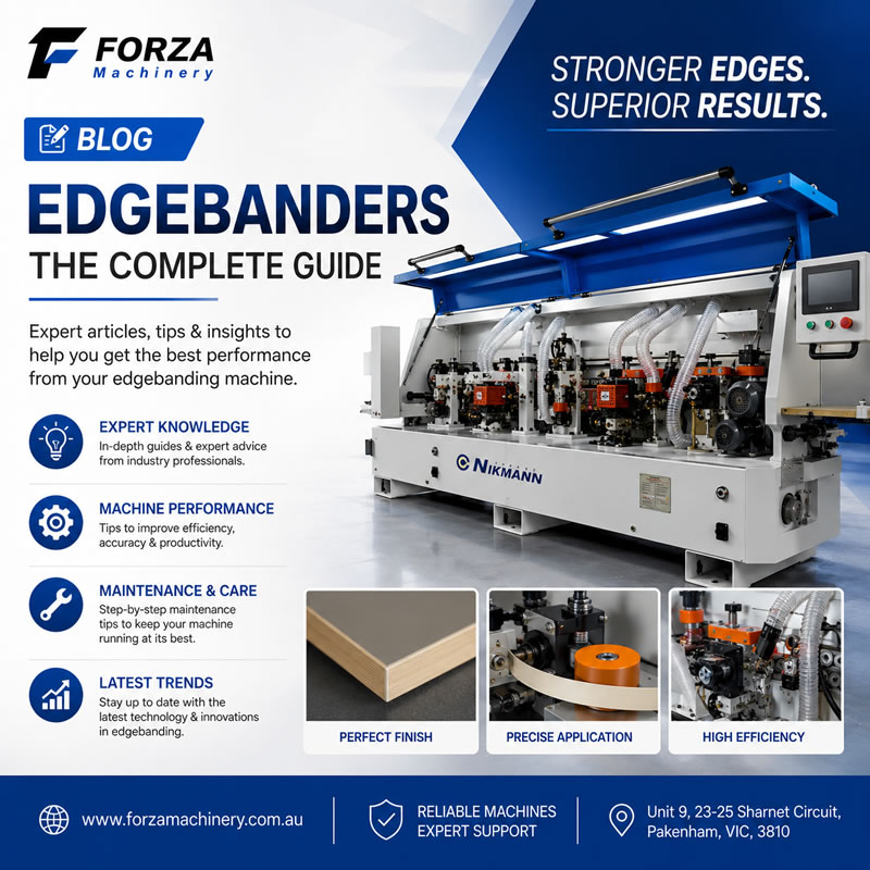 edgebanders and edge banding machines