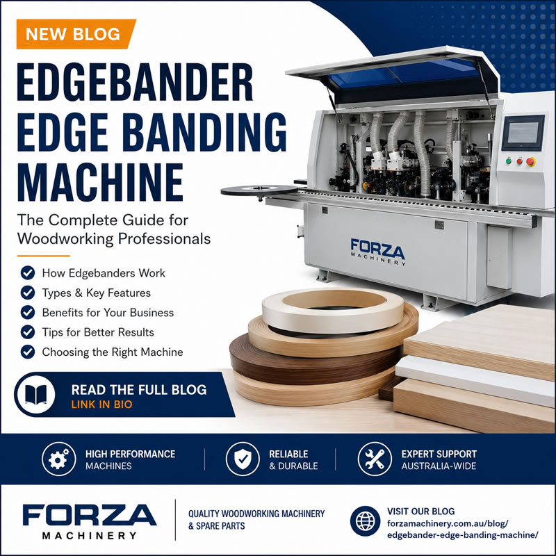 Edgebanders and Edge Banding Machines | Forza Machinery