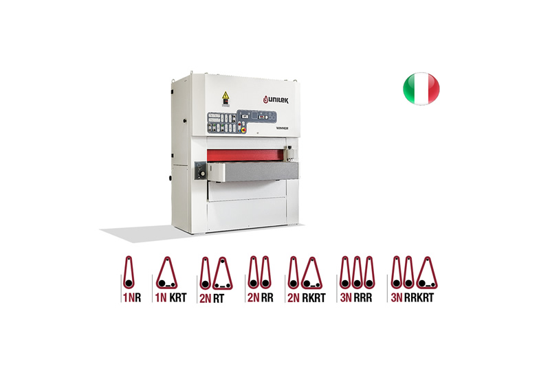 Unitek Excel wide belt sanding machine