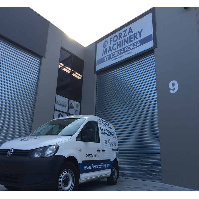 Professional woodworking machinery at Forza Machinery