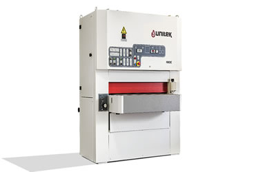 Industrial wide belt sander