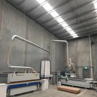 woodworking machinery installations