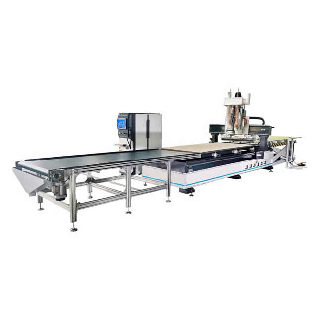 NikMann-3618k cnc machines with loading and unlading