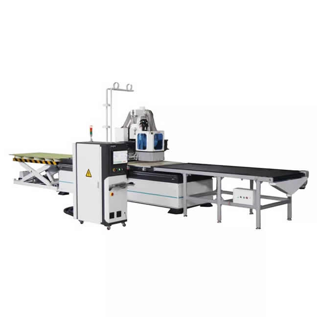 NikMann 2412k cnc machines with loading and unloading