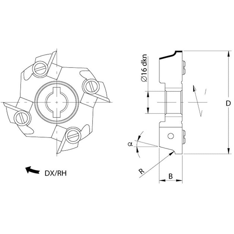 Cutterheads for edgebanding machines