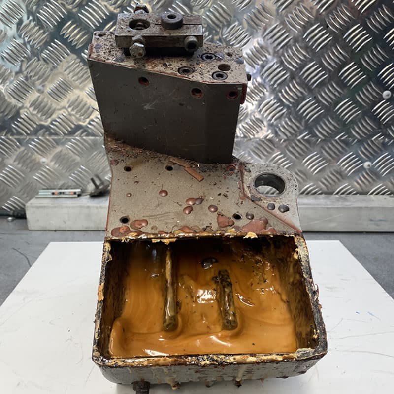 Edgebander glue pot rebuild