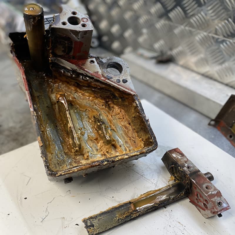 Edgebander glue pot rebuild